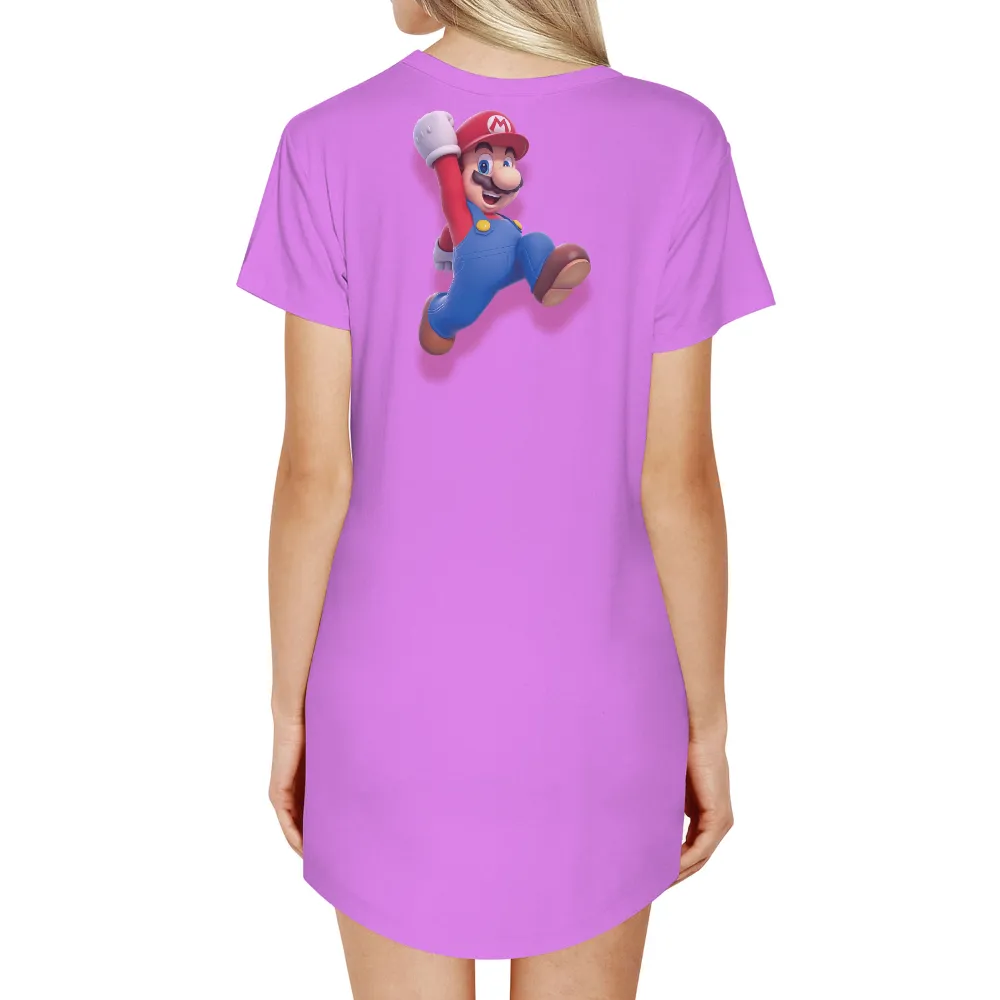 Custom Tee Shirts: Celebrate Gaming Adventures with Mario|video game valentine shirt