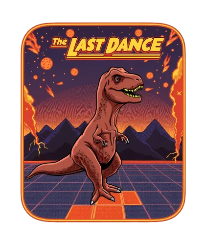 The Last Dance T-Shirt Printing | Dinosaur Legacy