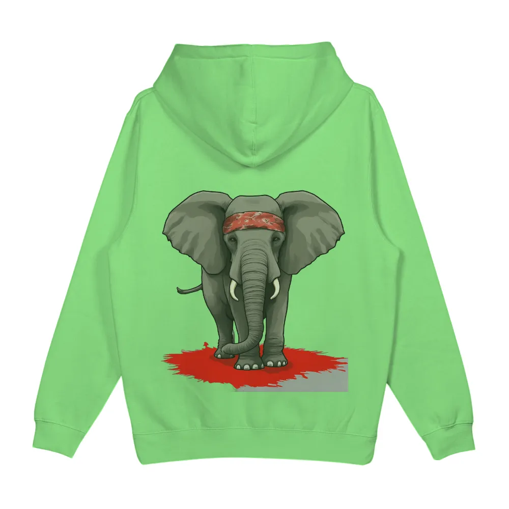 T-Shirts Custom: Zara the Elephant - Strength and Survival|courage the cowardly dog tee shirts