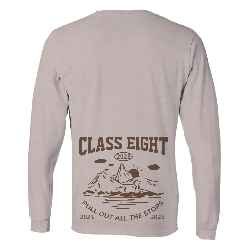 Custom Tee Shirts: Class Eight's Journey and Aspirations|smoky mountain family vacation shirts