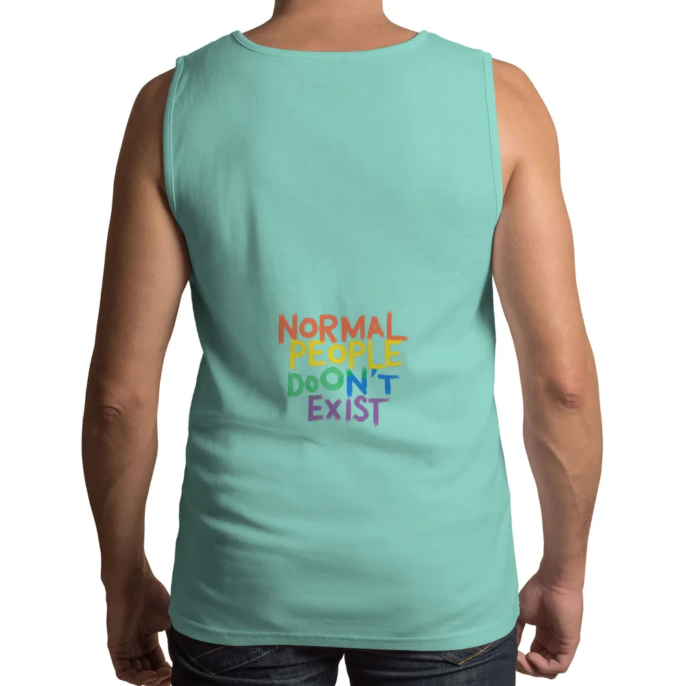 Custom Tee Shirts: Embrace Your Uniqueness with 'Normal People Don't Exist'|unique valentines shirts