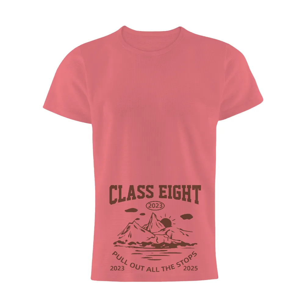 Custom Tee Shirts: Class Eight's Journey and Aspirations|dime glory challenge t shirt