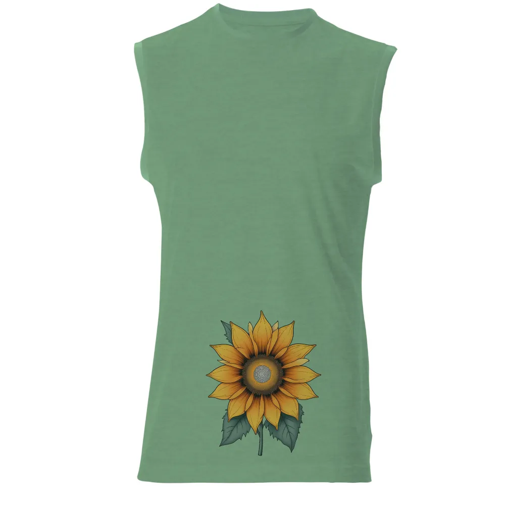 Custom T-Shirt Printing: Sunflower of Hope - Artistic Designs|hope trip shirt