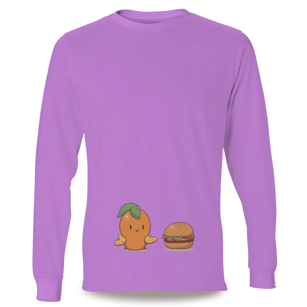 TShirt Printing: Mango Meets Burger - A Magical Adventure|men funny st patricks day shirts