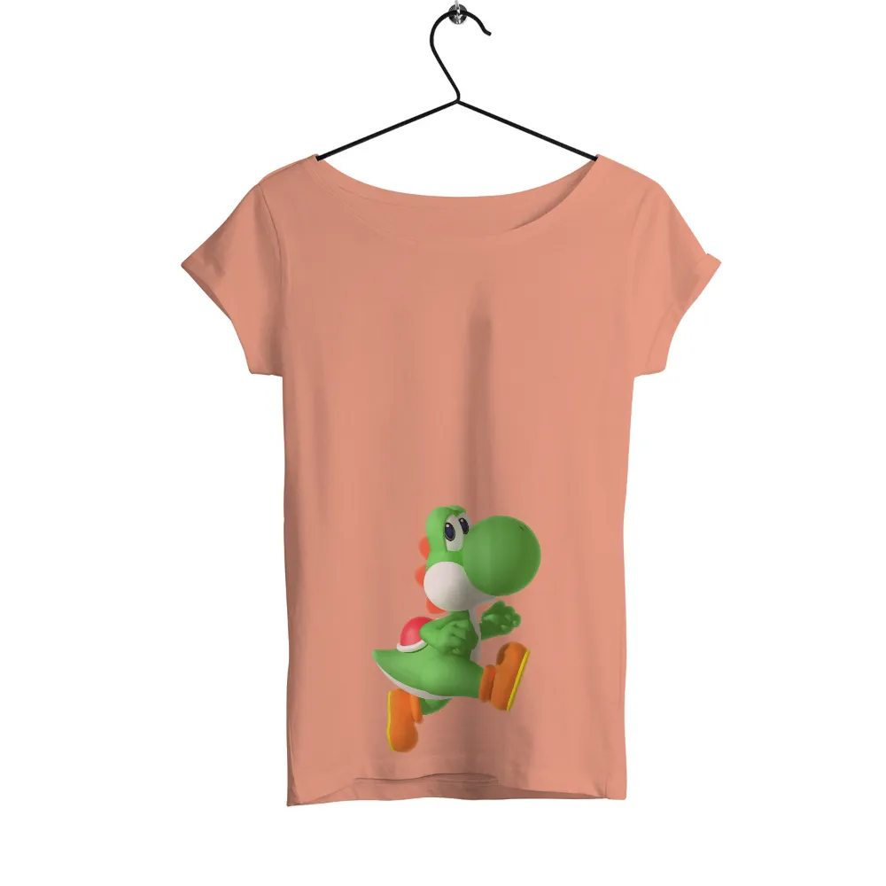 Yoshi Adventure: TShirt Printing for Gaming Enthusiasts|every hero needs a sidekick shirt