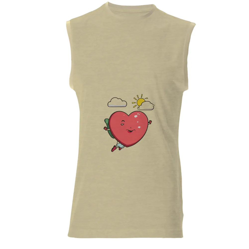 Graphic Tees: Spread Happiness with Happy Heart|military purple heart t shirts