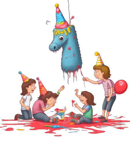 T-Shirt Printing: Capture the Magic of Birthday Parties with Unicorn Piñata Design