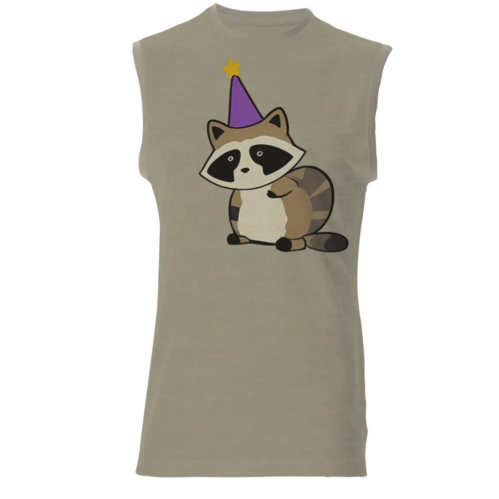 T-Shirts Pattern: Remy the Party Raccoon|black cartoon friends shirt