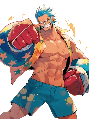 Franky Dynamic Pose - franky shirt one piece