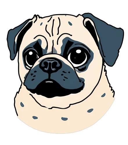 Customized Tee Shirts: Celebrate Your Pet Love with Max the Pug