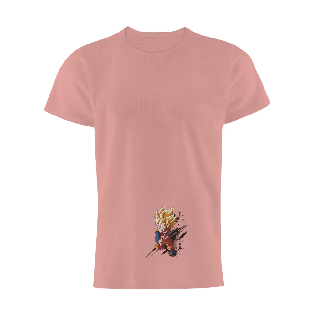 Shirts Graphic Tees - Goku Warrior Anime Pop Culture|dragon ball father's day shirt