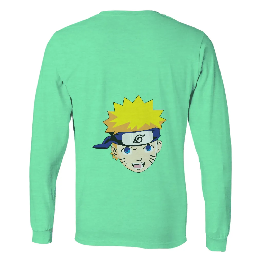 Tee Shirts Printed: Naruto's Unbreakable Spirit|unique valentine shirts