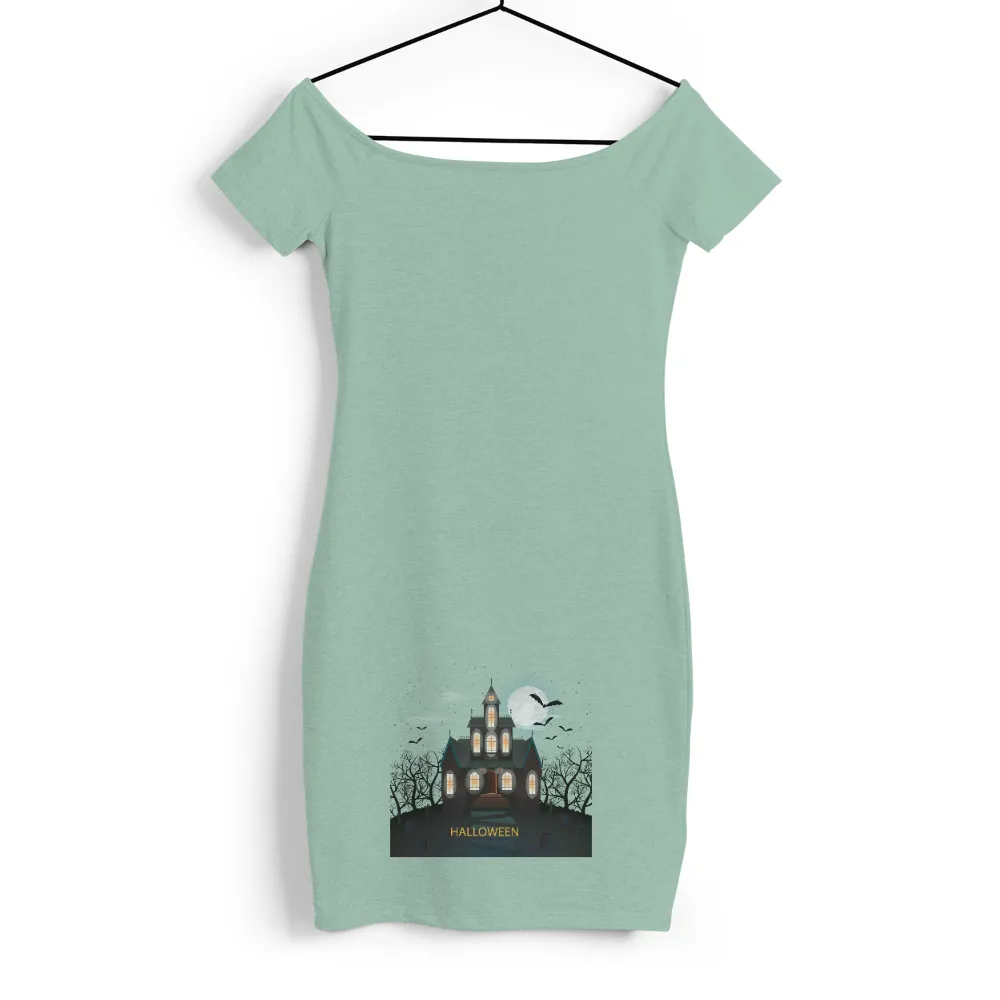 Haunted Mansion Halloween T-Shirt Printing: Spooky Night|halloween t shirts for pregnant moms