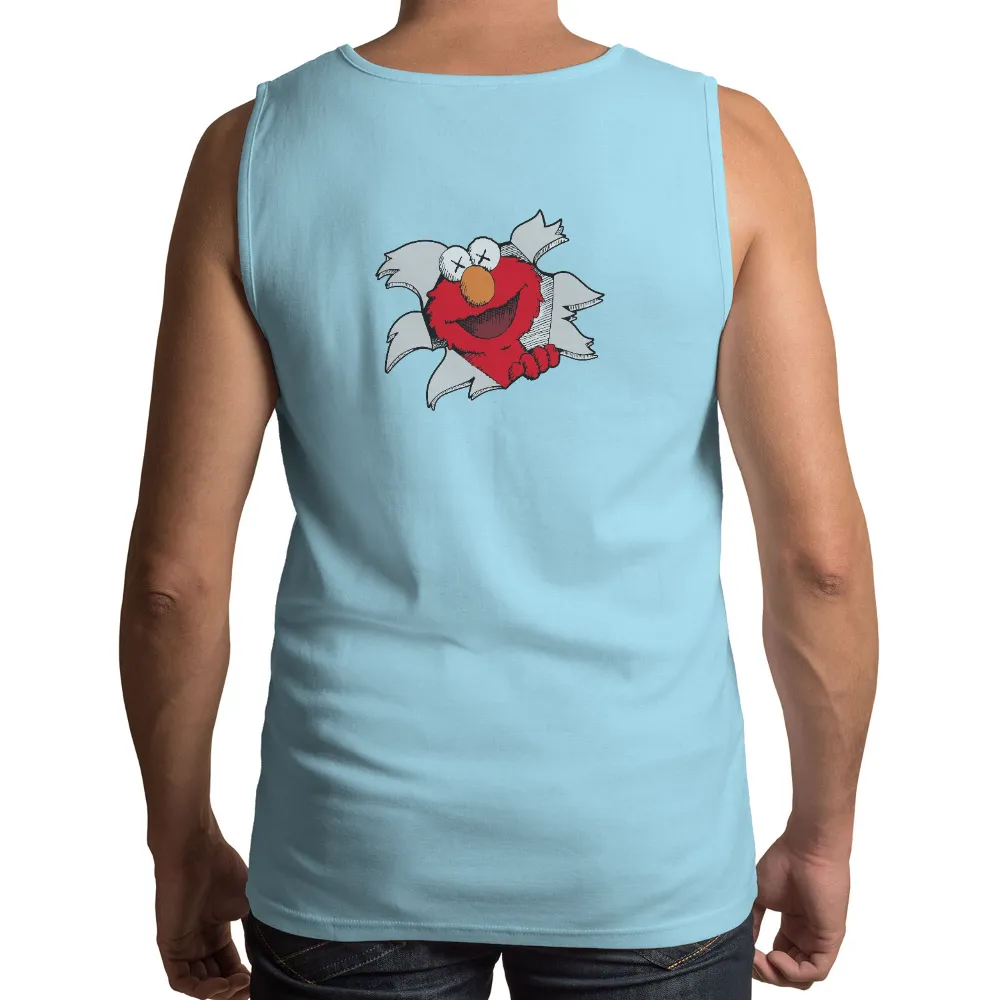 Graphic Tees: Nostalgic Pop Culture Character with a Modern Twist|cartoon character with star on shirt