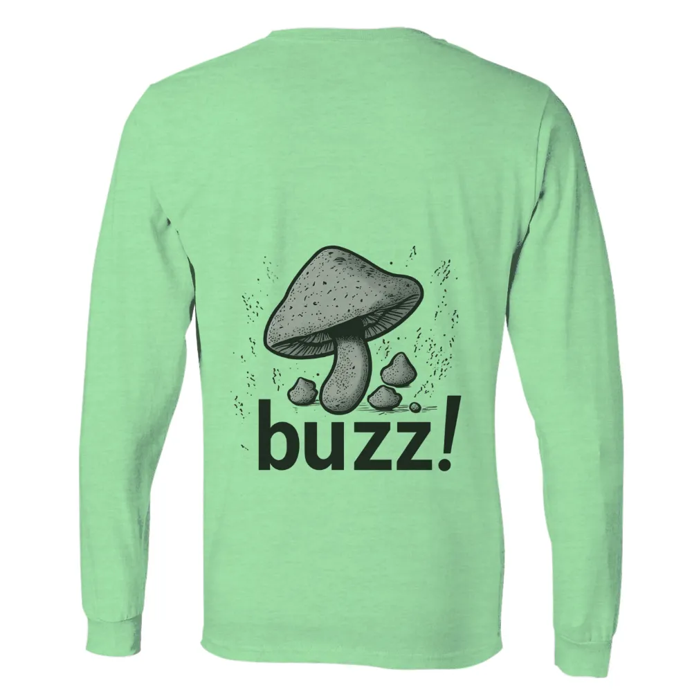 Unique Mushroom Buzz Clothing - Artistic Nature-Inspired Design|splatoon mushroom shirt