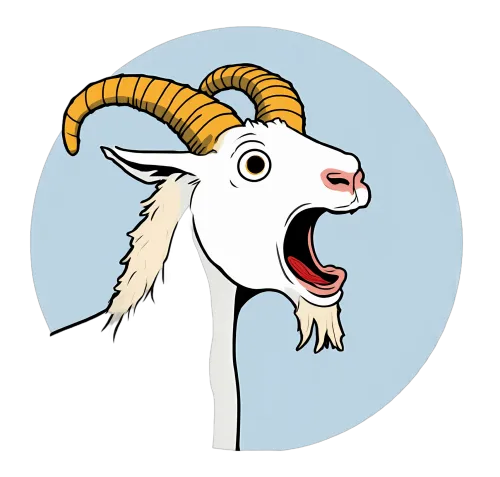 Custom T-Shirt Printing: Quirky Goat Design | Funny & Unique Tees