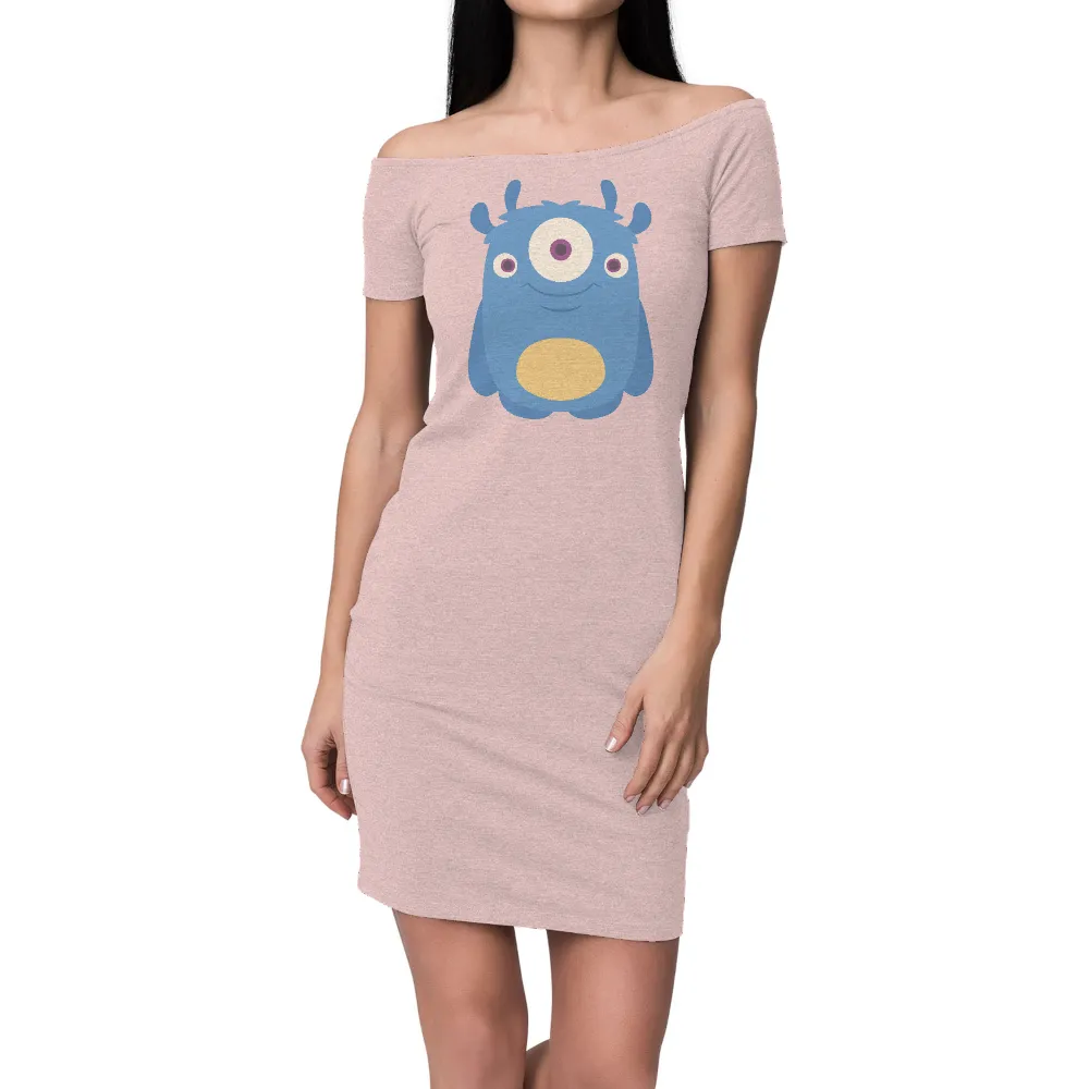 T-Shirts Pattern: Friendly Three-Eyed Monster|t shirt roblox monster