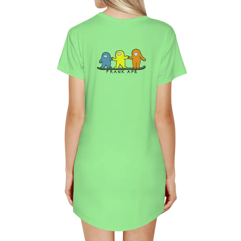 Custom Tee Shirts: Unity in Colors - Friendship and Adventure|adventure time star wars shirt