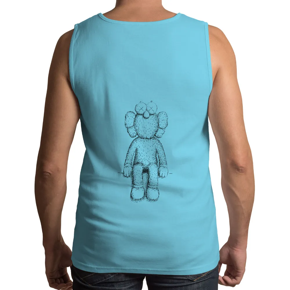 T-Shirt Printing: Vintage Teddy Bear - Nostalgia Meets Surrealism|playboy memories camp shirt