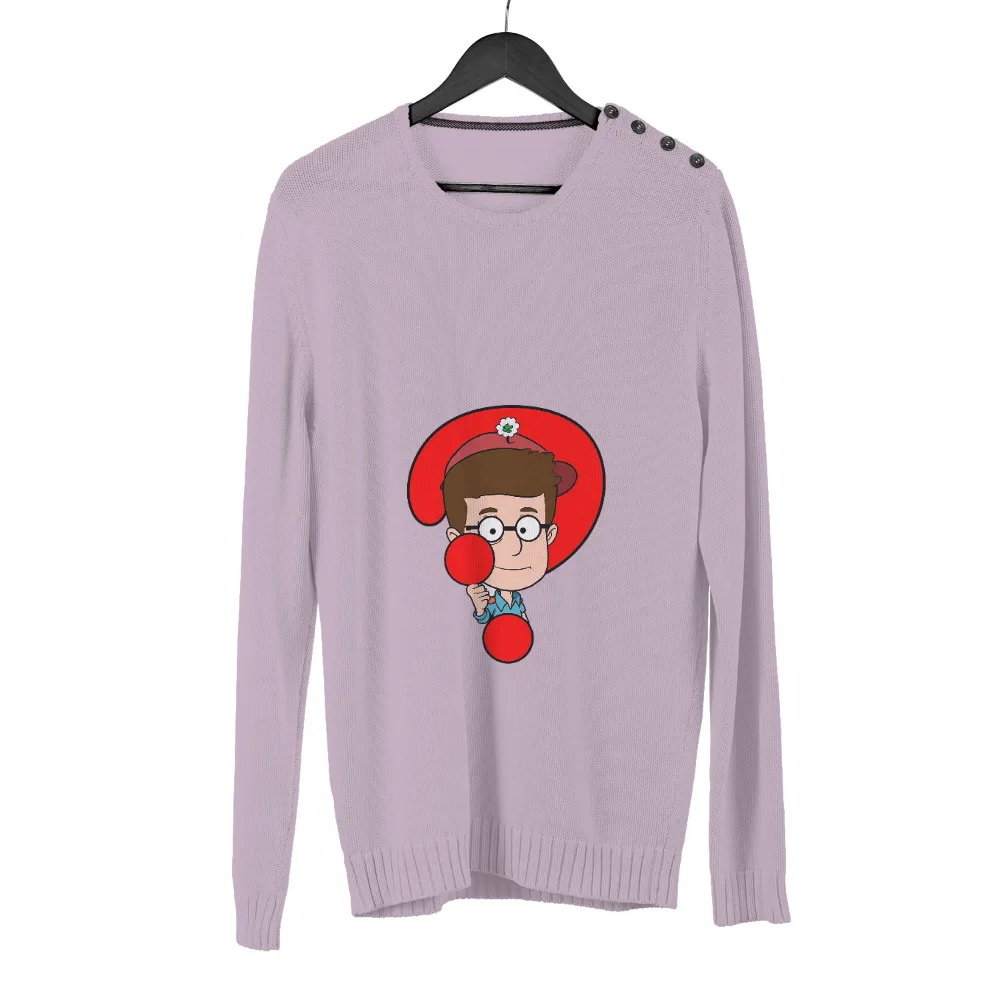 Shirts Graphic Tees: Quirky Ping Pong Fun with Cartoon Timmy|cartoon tshirt for ladies