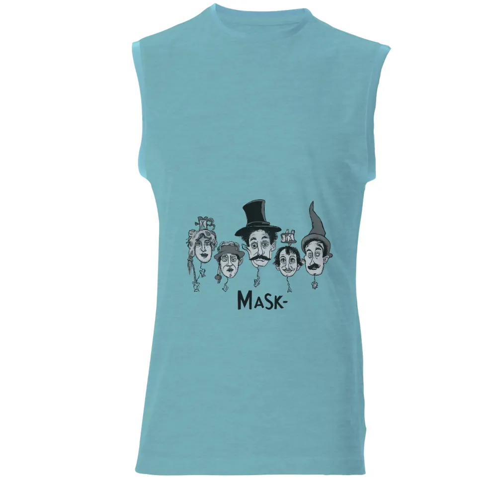 Shirts Graphic Tees MASK- Artistic Designs|sunlight magic print shirt