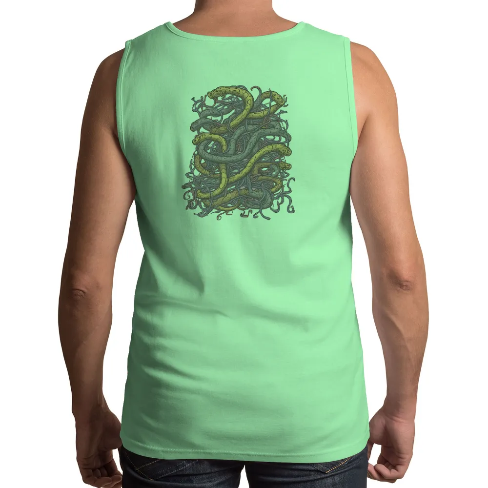 Graphic Tees: Serpent Clan - Guardians of the Ancient Forest|t shirt painting on nature