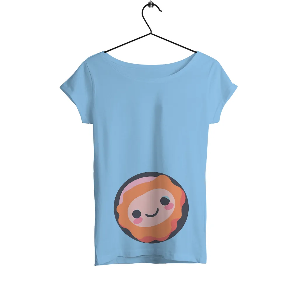 TShirt Printing: Embrace Joy with Luna - Whimsical & Charming Design|Whimsical and charming T-shirt design