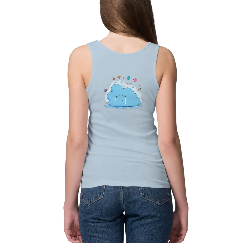 Custom T-Shirt Printing: Embrace Your Emotions with Cloudy|cloud strife mcdonalds shirt