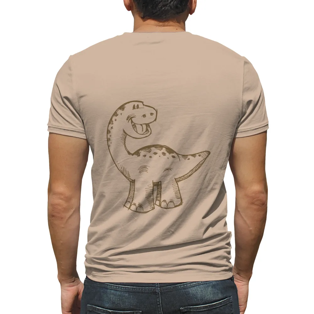 Custom T-Shirt Printing: Whimsical Dinosaur Joy|target dinosaur easter shirt