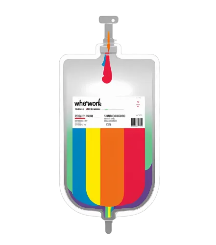 Celebrate Diversity with Our Vibrant Rainbow Blood Bag Design