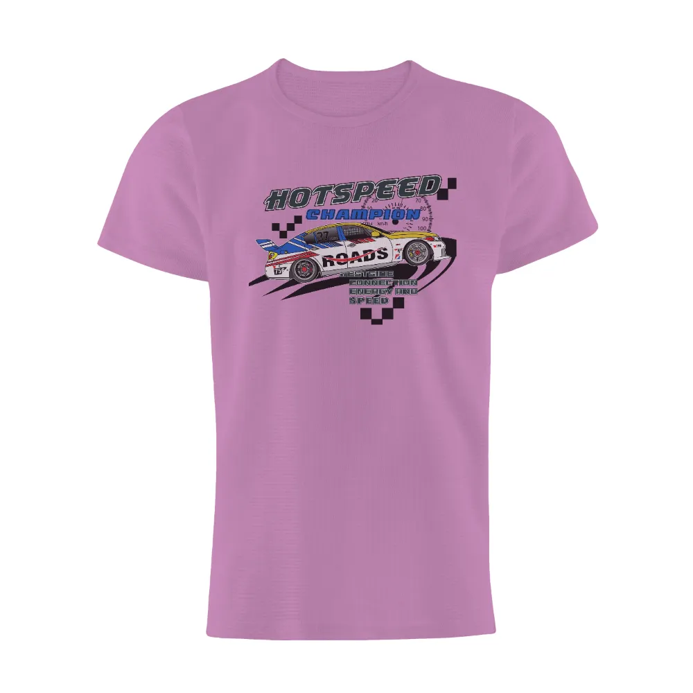 Tee Shirt Printing: Hot Speed Champion - Racing Car Design|coors gold racing shirt