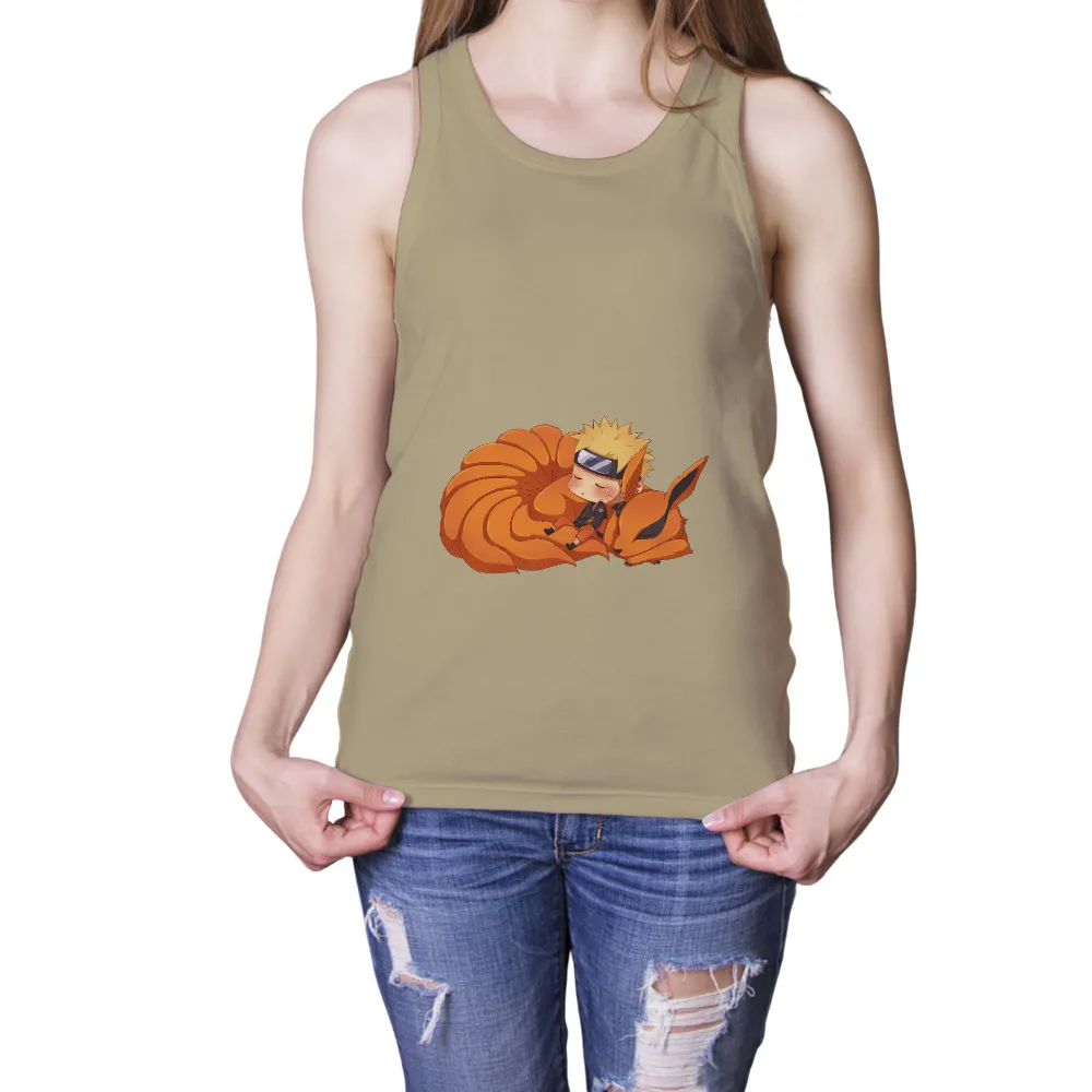 Graphic Tees: Naruto and Kurama - A Moment of Tranquility|naruto t shirt youth