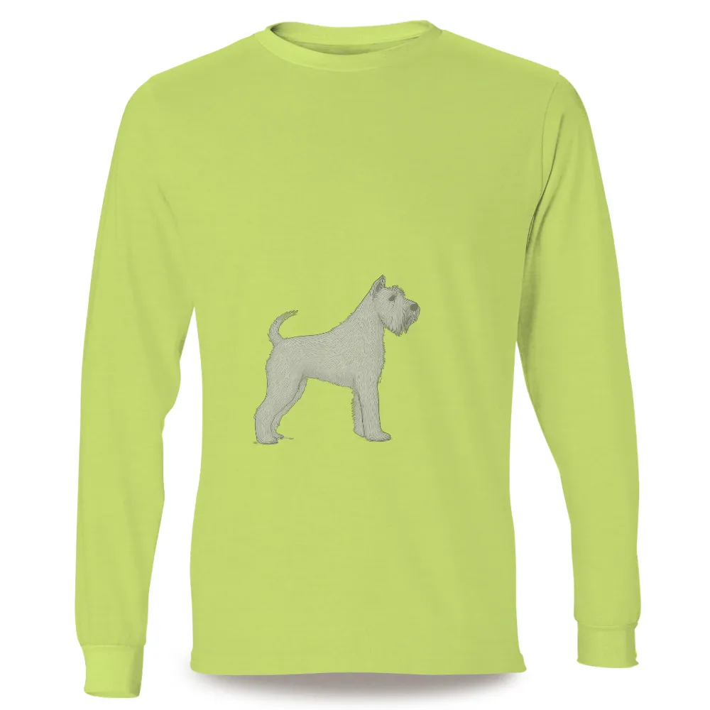 T-Shirts Design: Max the Adventurous Schnauzer|happy mothers day dog shirt