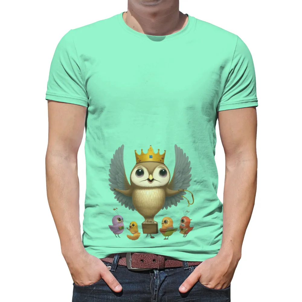 Custom Tee Shirts: Wisdom King Oliver - Artistic Design|endor forest summer camp shirt