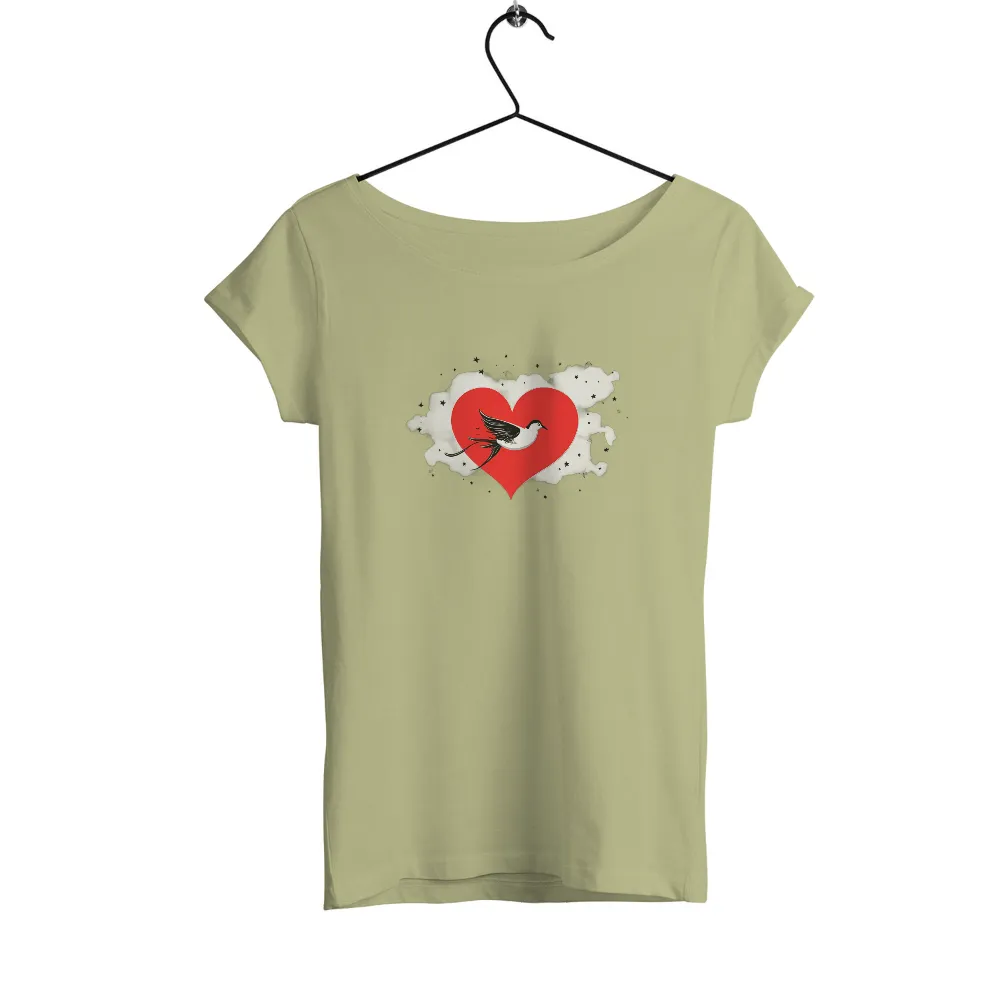 T-Shirts Custom: Heart and Bird - Freedom and Love|i love my redneck boyfriend shirt