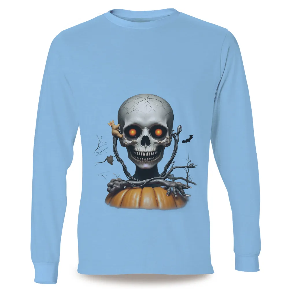 Graphic Tees: Pumpkin King - Halloween Spooky Charm|hydro flask shirts for halloween