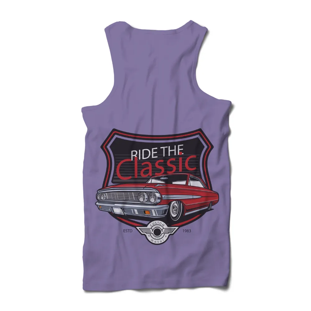 Ride the Classic T-Shirt Printing: Celebrate Vintage Automotive Culture|90s vintage shirts cheap