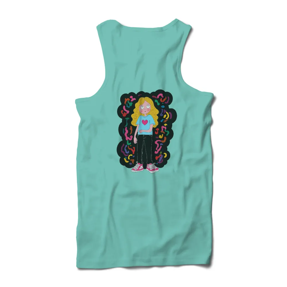 T-Shirt Printing: Colorful Heart - Embrace Your Inner Magic|lowrider art t shirts