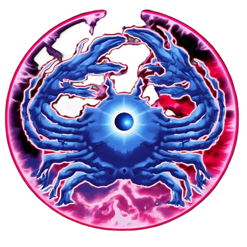 Tee Shirt Printing: Cosmic Balance - Blue Crab Dance