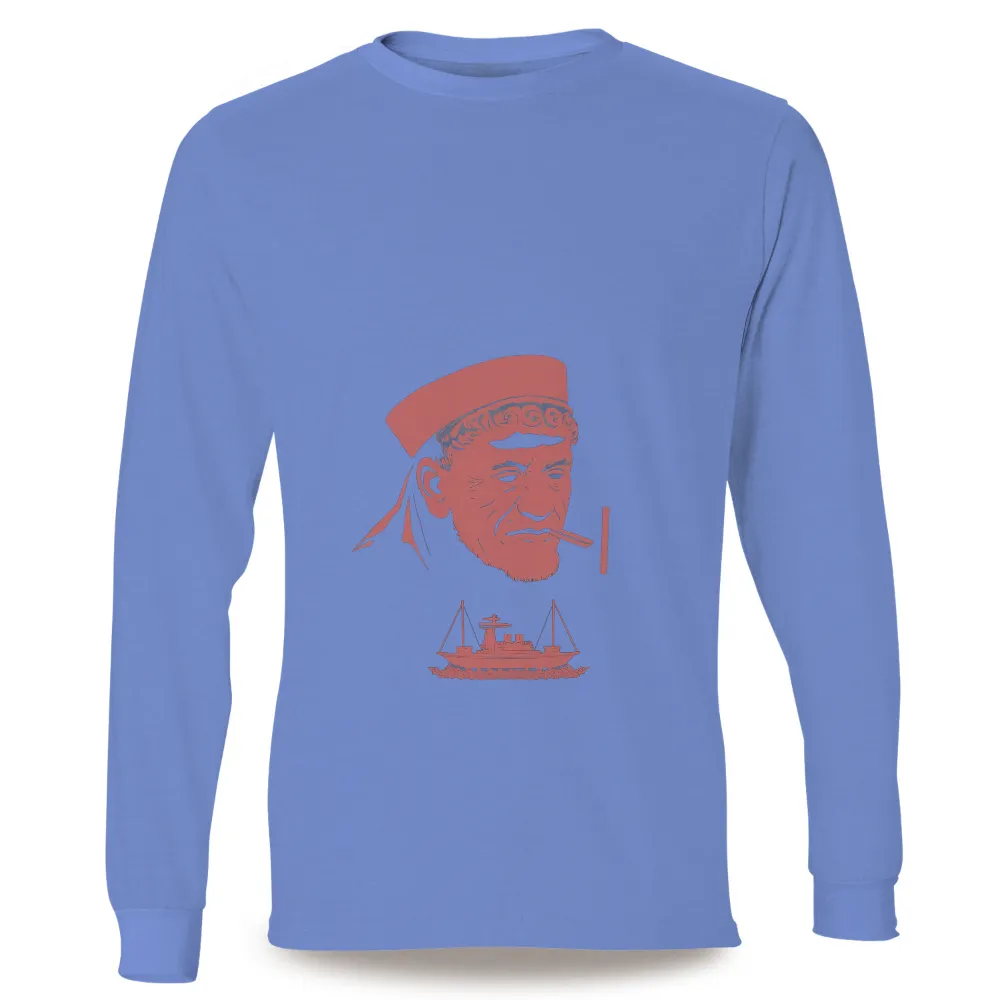 TShirt Printing: Vintage Sailor Adventure | Nostalgic Seafaring Designs| Vintage sailor design