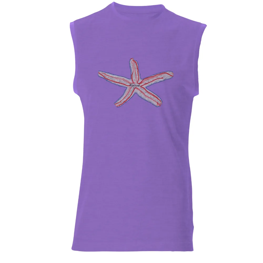 Vibrant Starfish Design: Celebrate Summer, Ocean, and Adventure|fear of god essentials long sleeve summer core tee