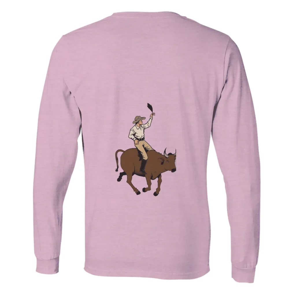 Tee Shirt Printing: Cowboy Bull Riding Adventure|western conference nhl