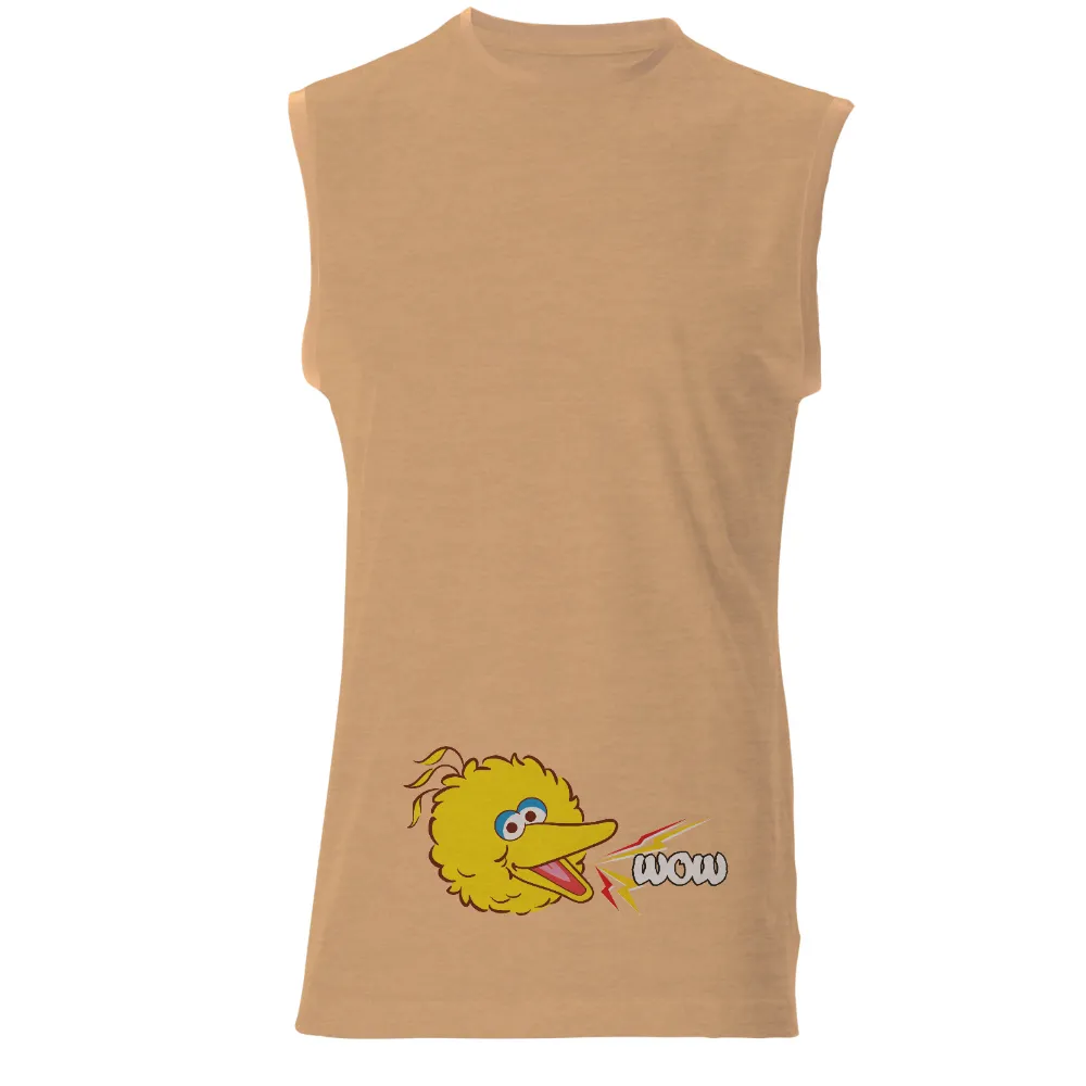 Tee Shirt Printing: Big Bird's Wow Moment - Funny & Quotes|cyanide and happiness shirt