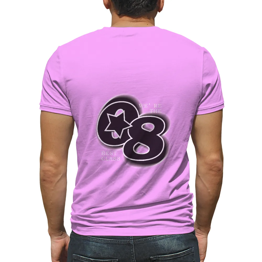 Custom T-Shirt Printing: C8 - The Best Class|army female class b shirt