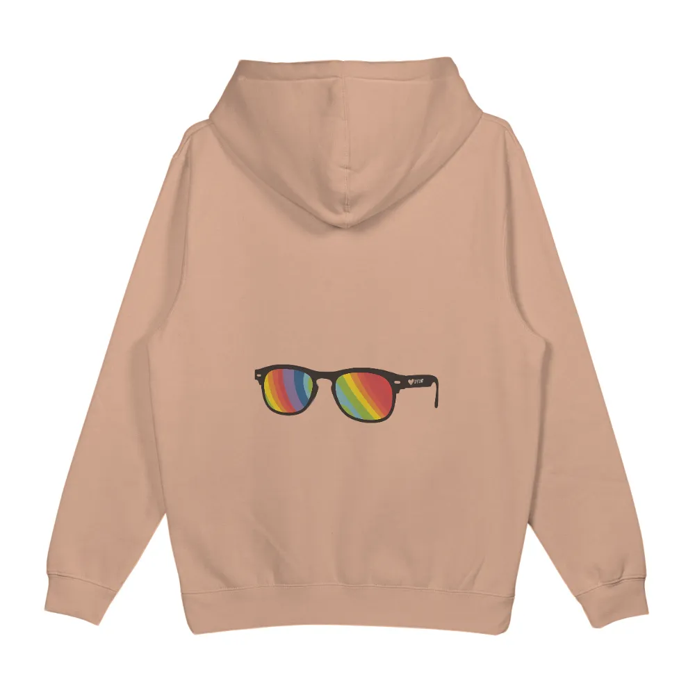 T-Shirts Custom: Rainbow Sunglasses - A Symbol of Unity and Love|zumiez i love hot moms shirt