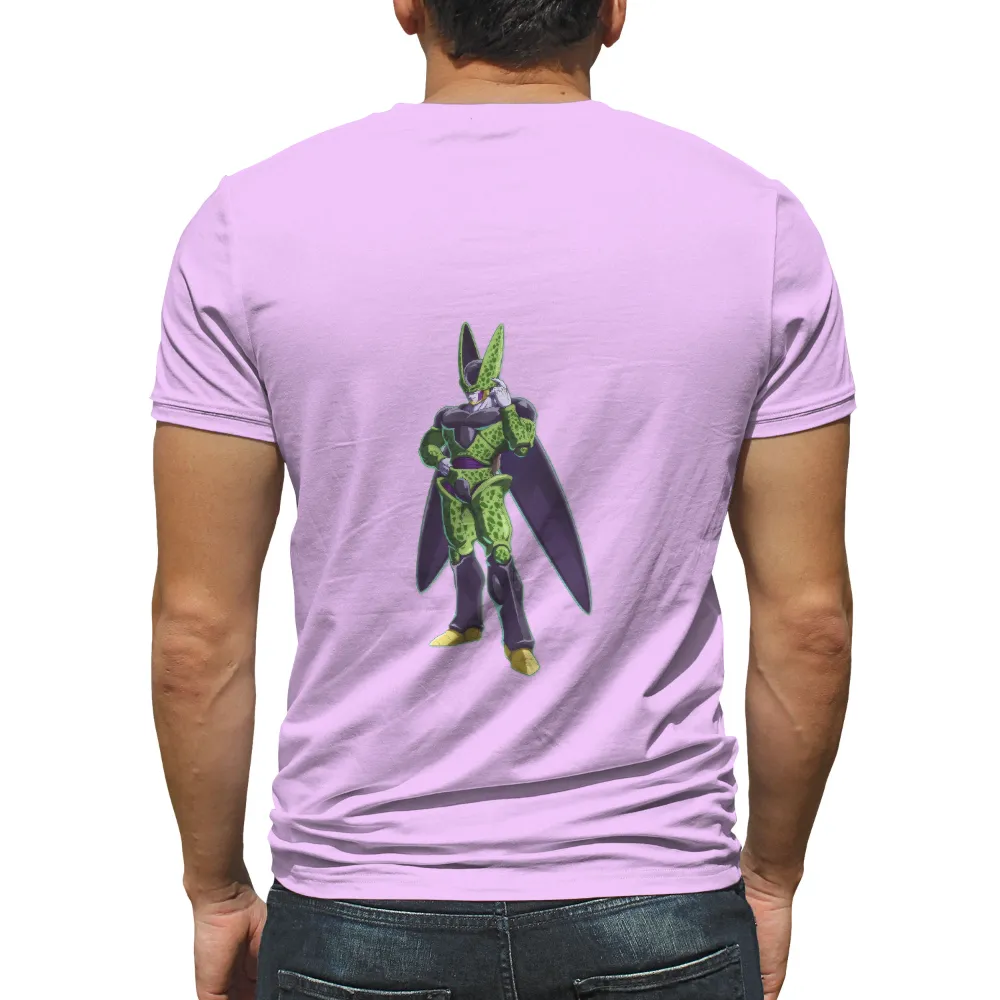 TShirt Design: Celebrate the Power of Cell from Dragon Ball Z|dragon ball z dad shirt