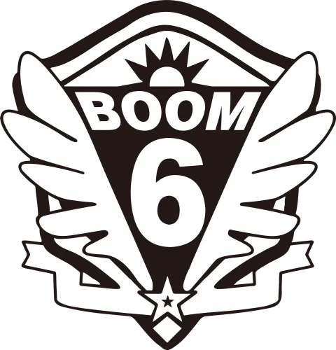 Tee Shirts Printed: BOOM 6 - Victory and Triumph in Style