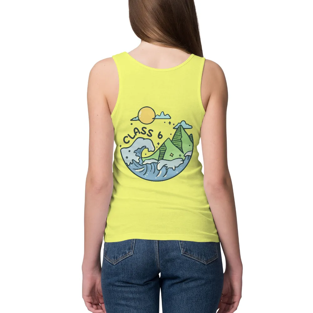 Custom Tee Shirts: Adventure Awaits with Class 6|hang ten womens sun shirts