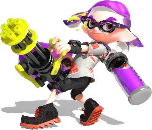 T-Shirts Design: Marina's Empowerment in Splatoon