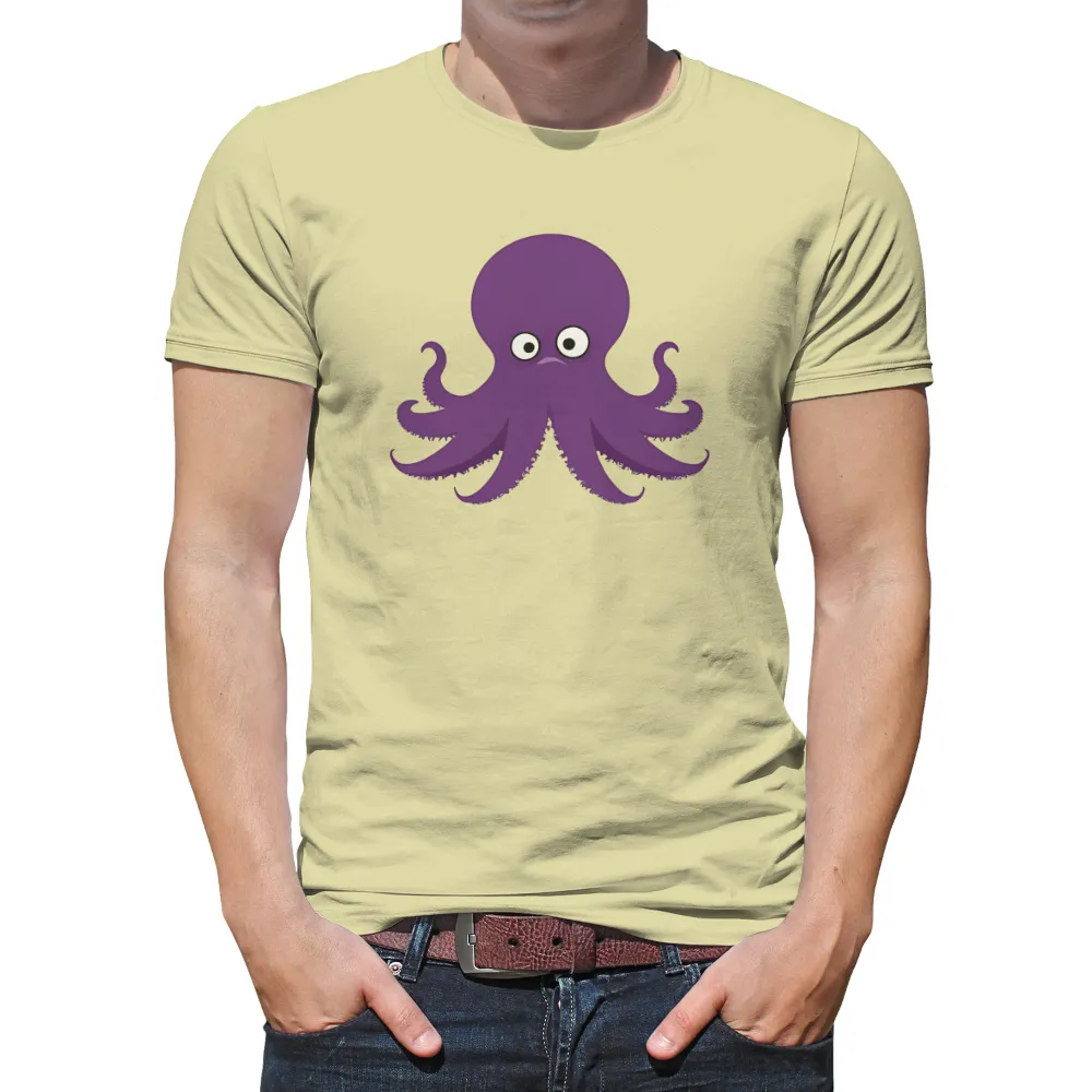 Custom T-Shirt Printing: Protect Our Oceans with Orion the Octopus|octopus jungle trousers